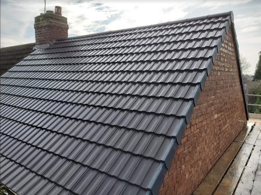 New tiled roof installation in Norwich by Luxury Roof Care Ltd
