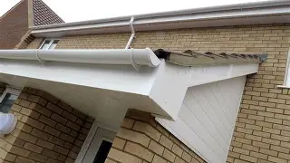 New UPVC fascias, soffits and guttering fitted in Norwich by Luxury Roof Care Ltd